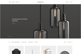 「亲测」WordPress主题汉化版-Savoy2.3.3极简电商外贸商城模板下载