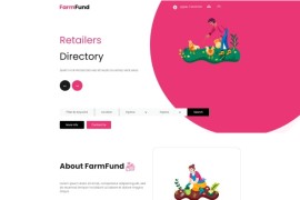 农场牧场养殖类网站源码 HTML5模板